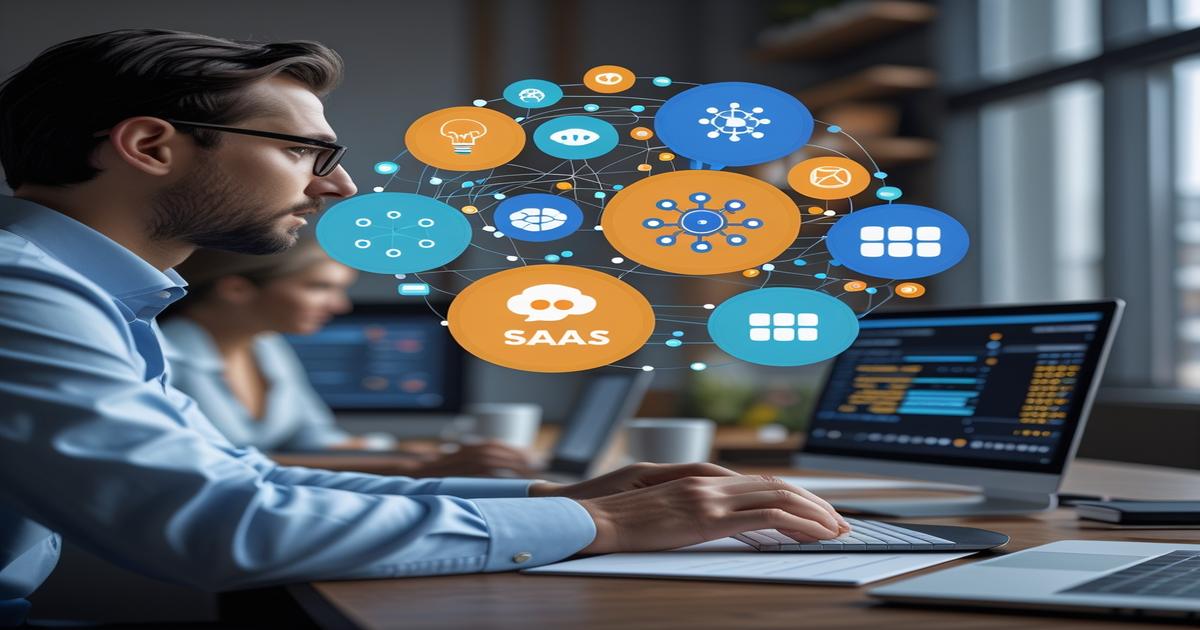 AI-generated image to illustrate the content of Future Stacked.