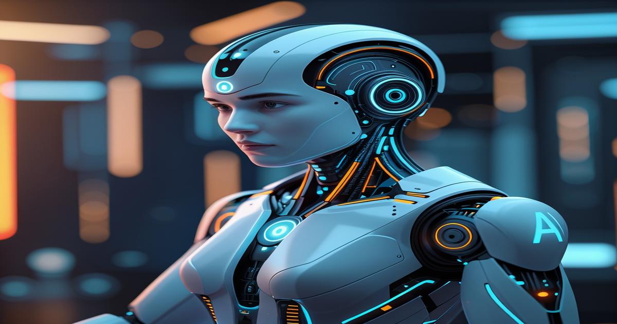 AI-generated image to illustrate the content of Future Stacked.