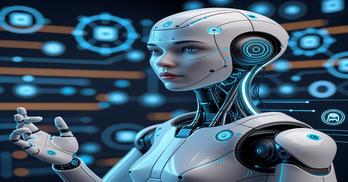 AI-generated image to illustrate the content of Future Stacked.