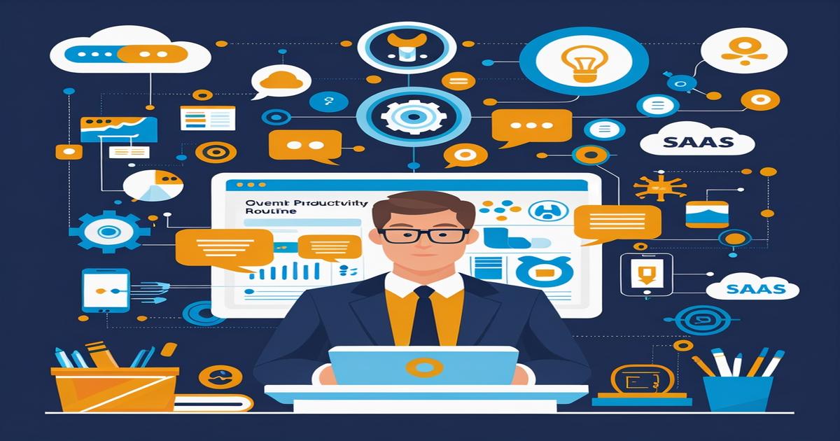 AI-generated image to illustrate the content of Future Stacked.