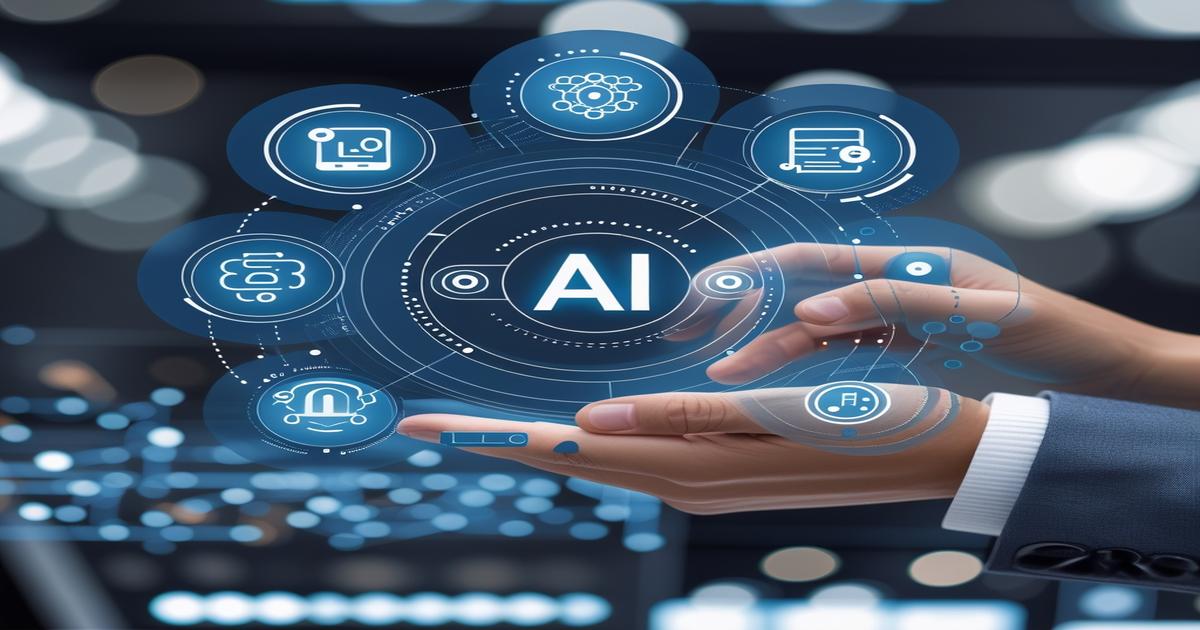 AI-generated image to illustrate the content of Future Stacked.