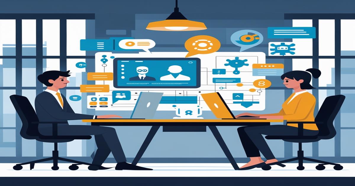 AI-generated image to illustrate the content of Future Stacked.