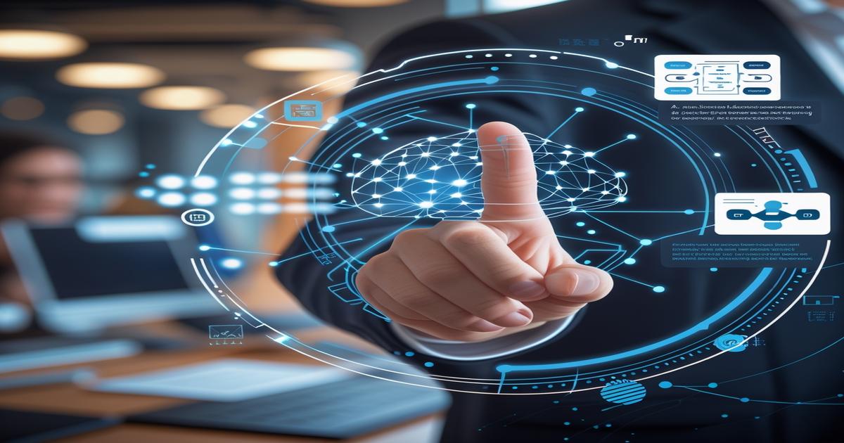 AI-generated image to illustrate the content of Future Stacked.