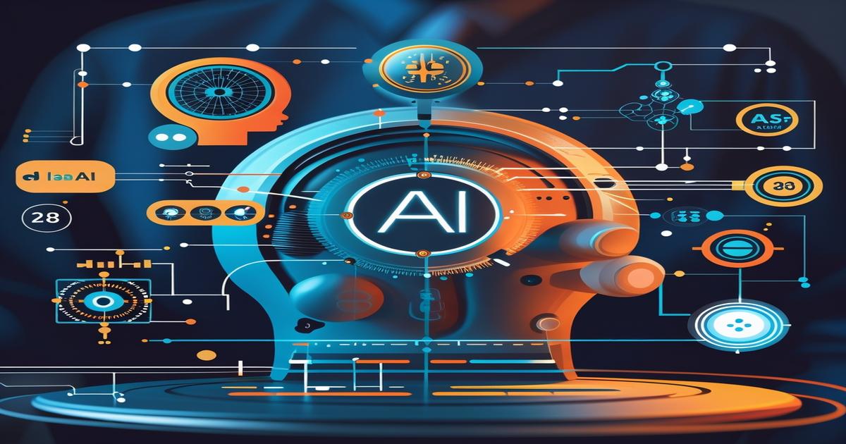 AI-generated image to illustrate the content of Future Stacked.