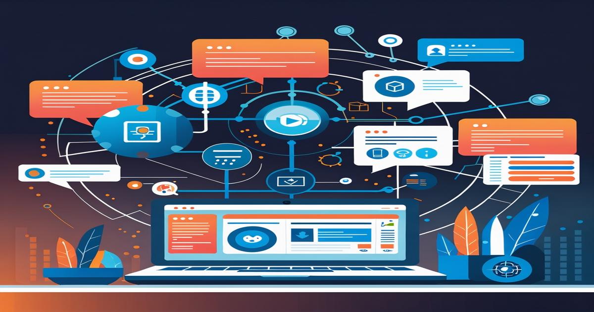 AI-generated image to illustrate the content of Future Stacked.