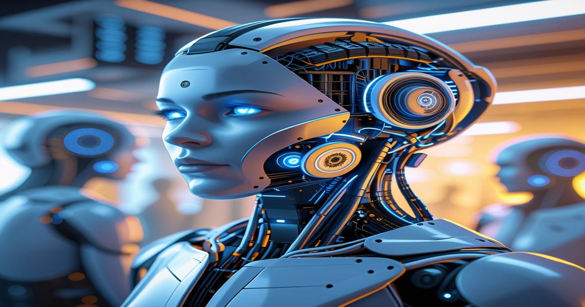 AI-generated image to illustrate the content of Future Stacked.