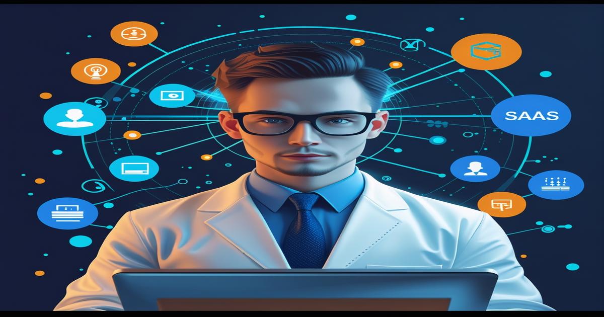 AI-generated image to illustrate the content of Future Stacked.