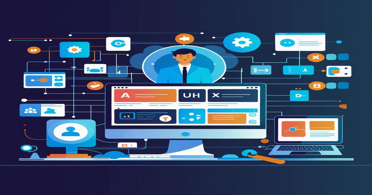 AI-generated image to illustrate the content of Future Stacked.