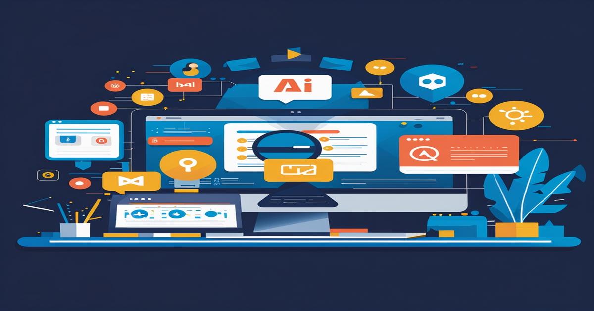 AI-generated image to illustrate the content of Future Stacked.