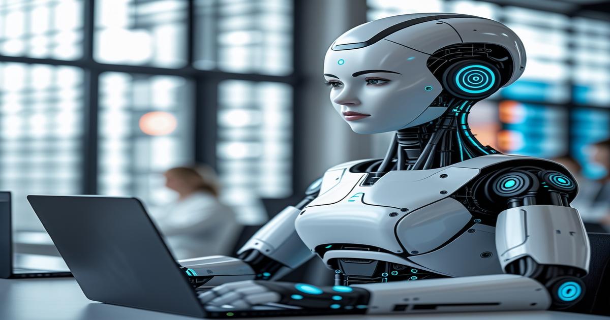 AI-generated image to illustrate the content of Future Stacked.