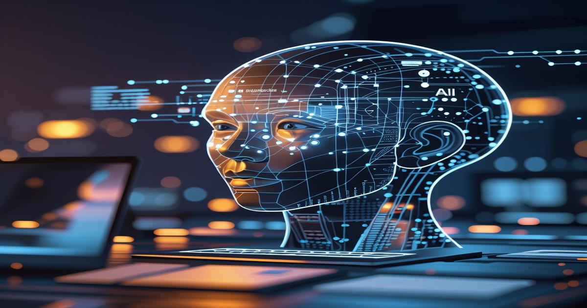 AI-generated image to illustrate the content of Future Stacked.