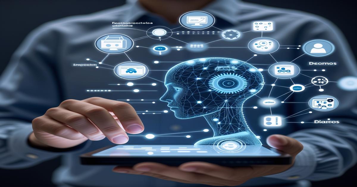 AI-generated image to illustrate the content of Future Stacked.