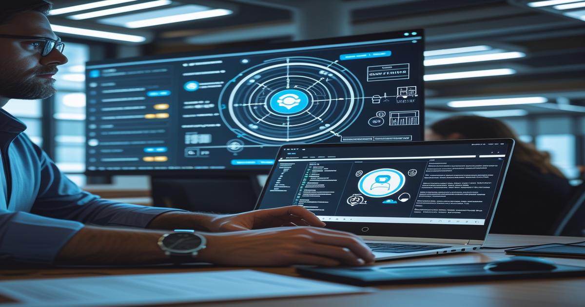 AI-generated image to illustrate the content of Future Stacked.