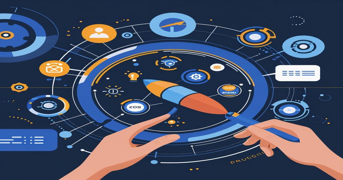 AI-generated image to illustrate the content of Future Stacked.