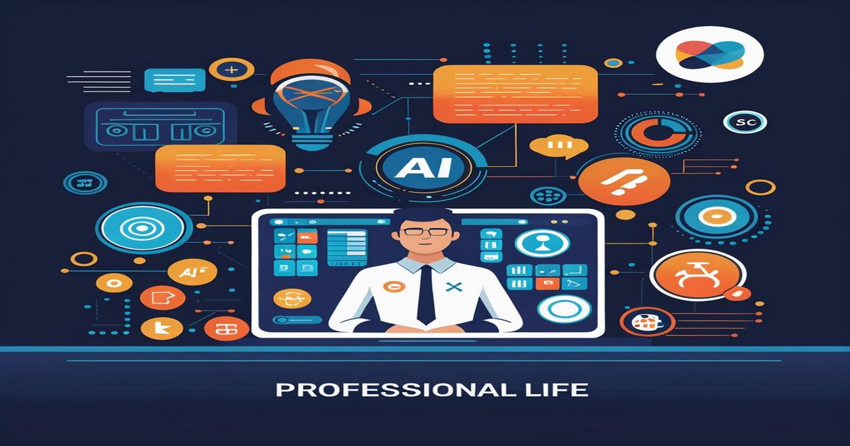 AI-generated image to illustrate the content of Future Stacked.