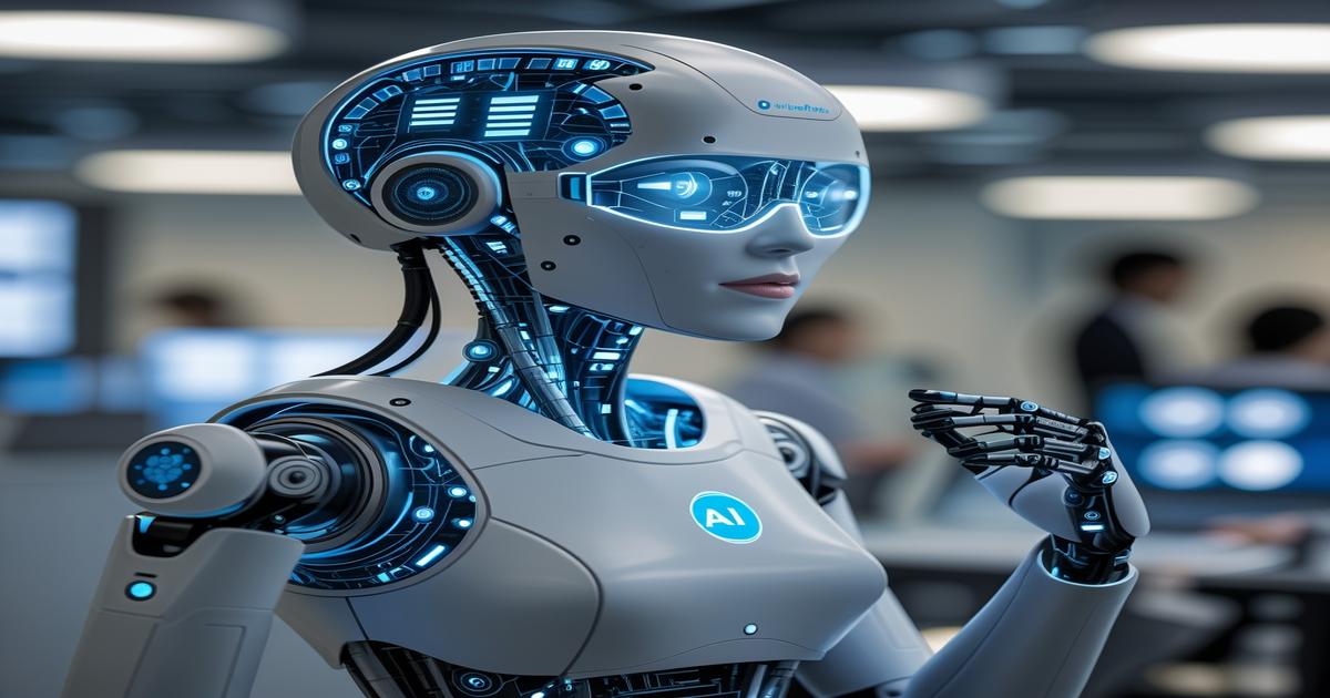 AI-generated image to illustrate the content of Future Stacked.