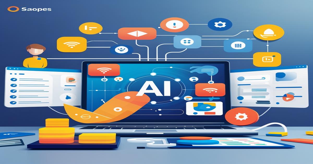 AI-generated image to illustrate the content of Future Stacked.