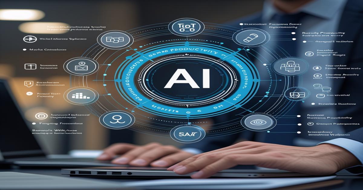 AI-generated image to illustrate the content of Future Stacked.