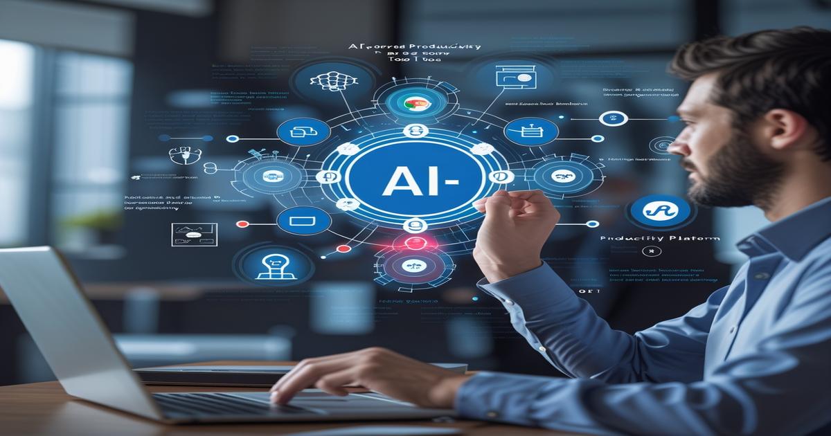 AI-generated image to illustrate the content of Future Stacked.