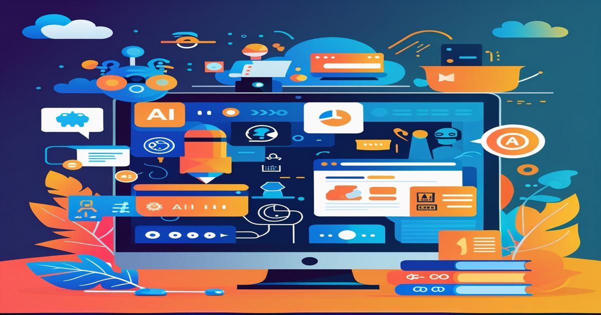 AI-generated image to illustrate the content of Future Stacked.