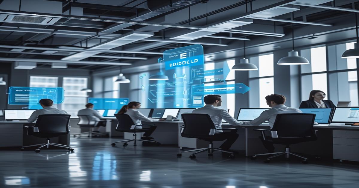 AI-generated image to illustrate the content of Future Stacked.