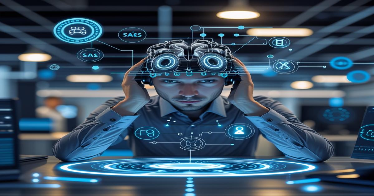 AI-generated image to illustrate the content of Future Stacked.