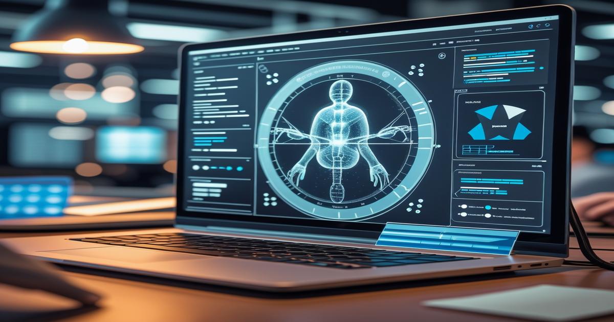 AI-generated image to illustrate the content of Future Stacked.