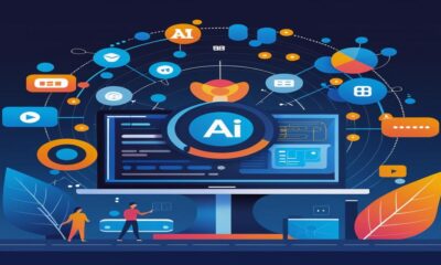 AI-generated image to illustrate the content of Future Stacked.