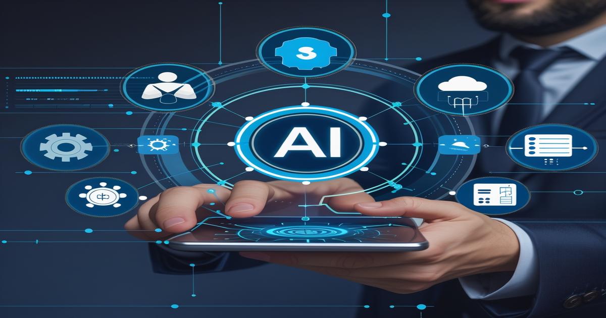 AI-generated image to illustrate the content of Future Stacked.