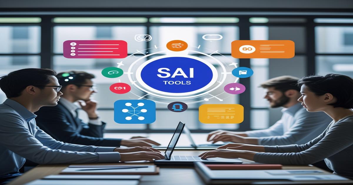 AI-generated image to illustrate the content of Future Stacked.