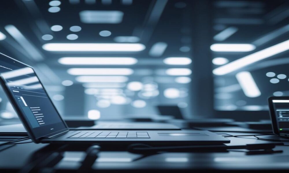 AI-generated image to illustrate the content of Future Stacked.