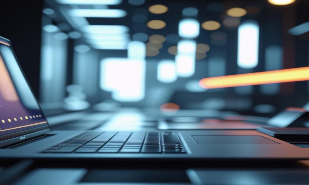 AI-generated image to illustrate the content of Future Stacked.