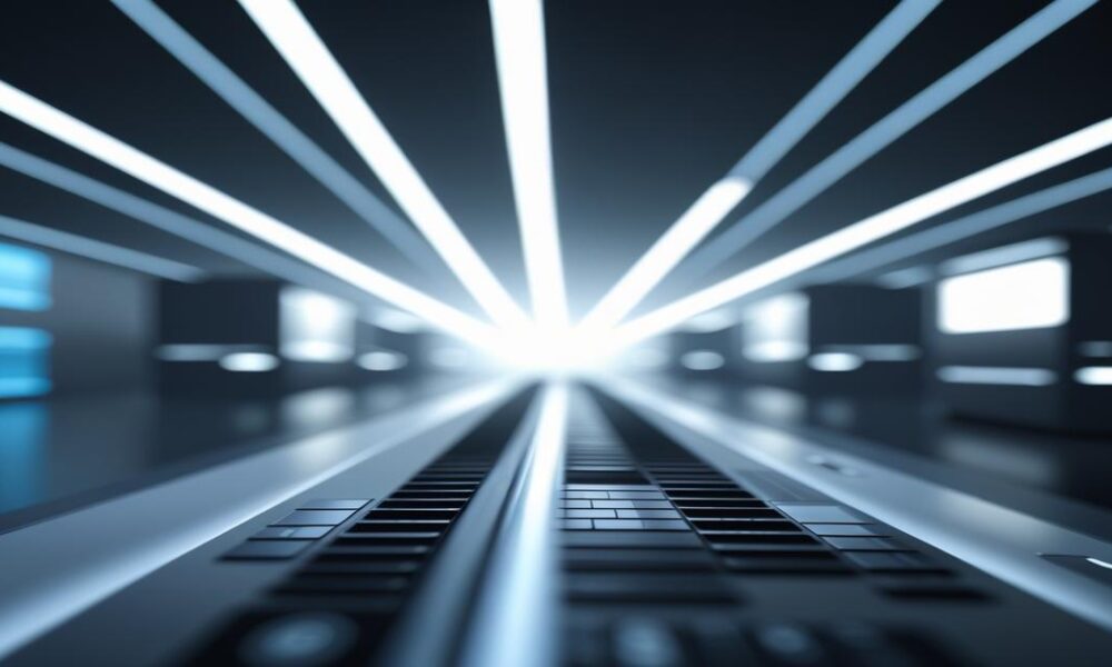 AI-generated image to illustrate the content of Future Stacked.