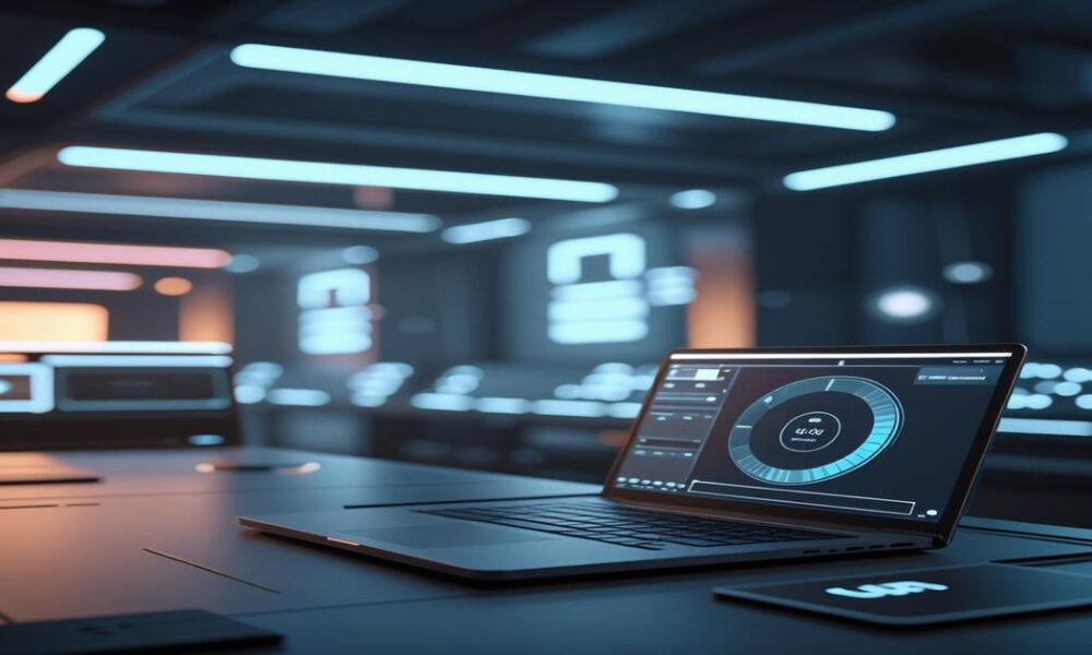 AI-generated image to illustrate the content of Future Stacked.