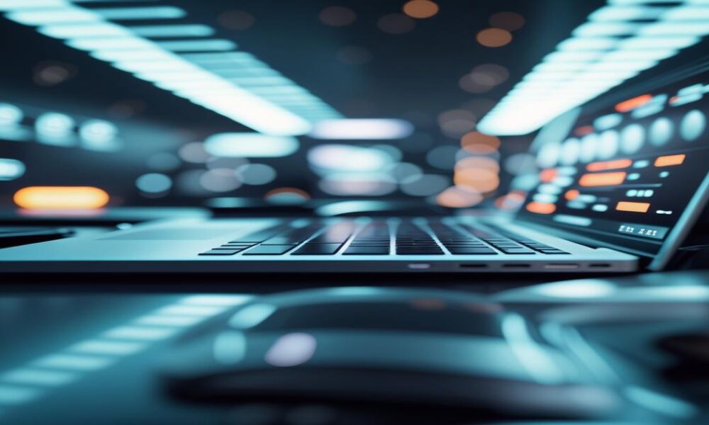 AI-generated image to illustrate the content of Future Stacked.