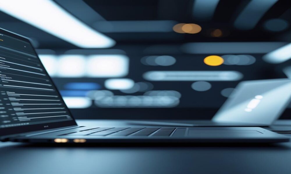 AI-generated image to illustrate the content of Future Stacked.