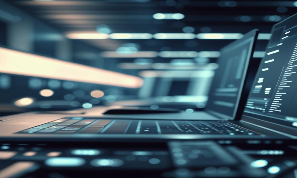 AI-generated image to illustrate the content of Future Stacked.