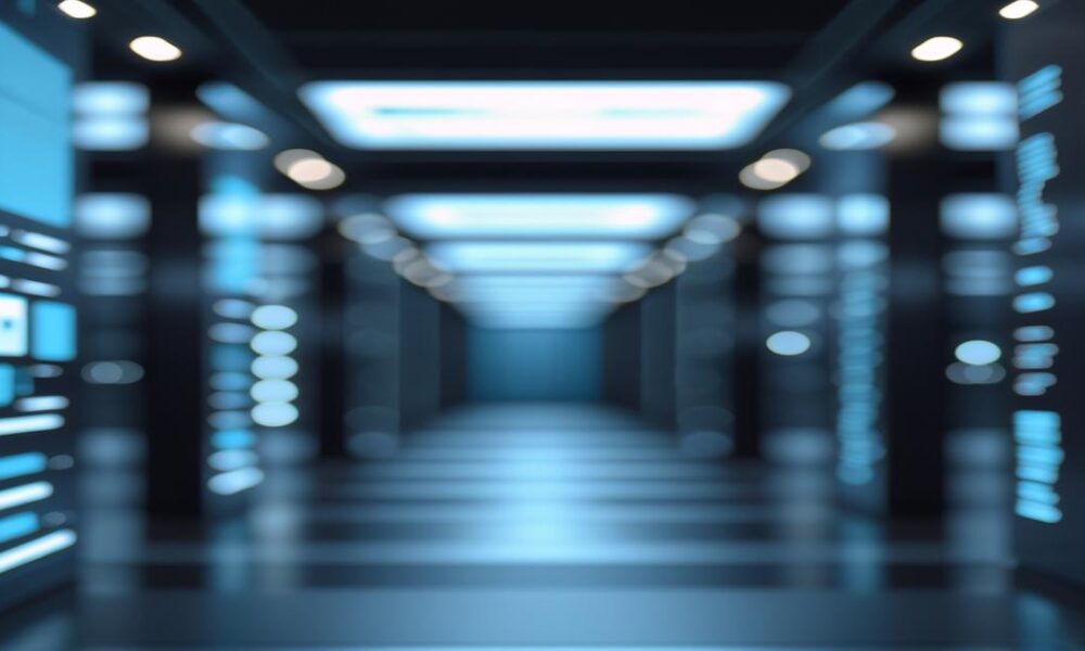 AI-generated image to illustrate the content of Future Stacked.