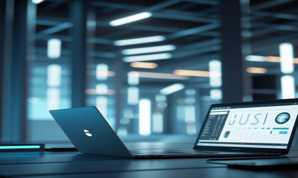 AI-generated image to illustrate the content of Future Stacked.