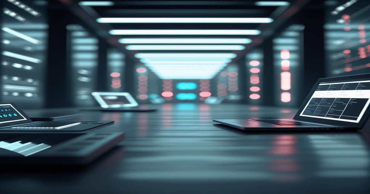 AI-generated image to illustrate the content of Future Stacked.