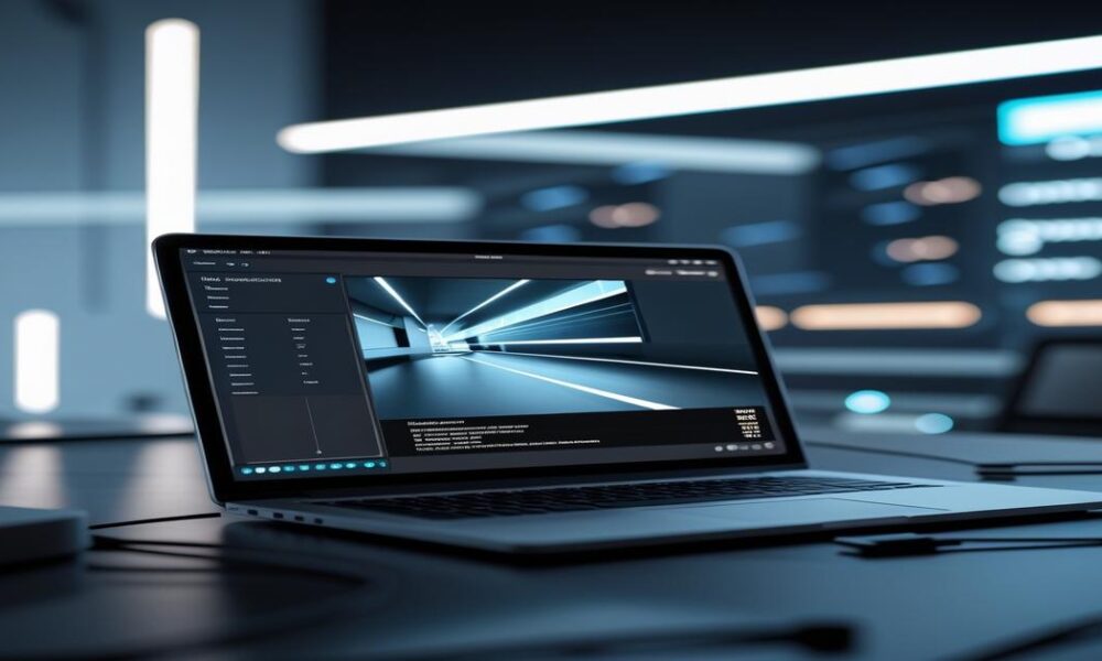 AI-generated image to illustrate the content of Future Stacked.