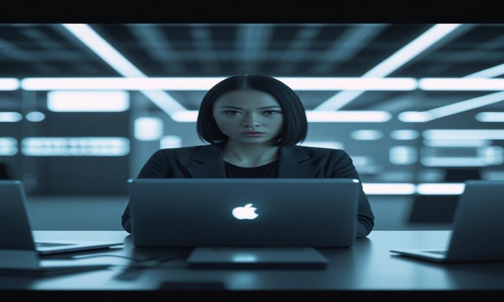 AI-generated image to illustrate the content of Future Stacked.