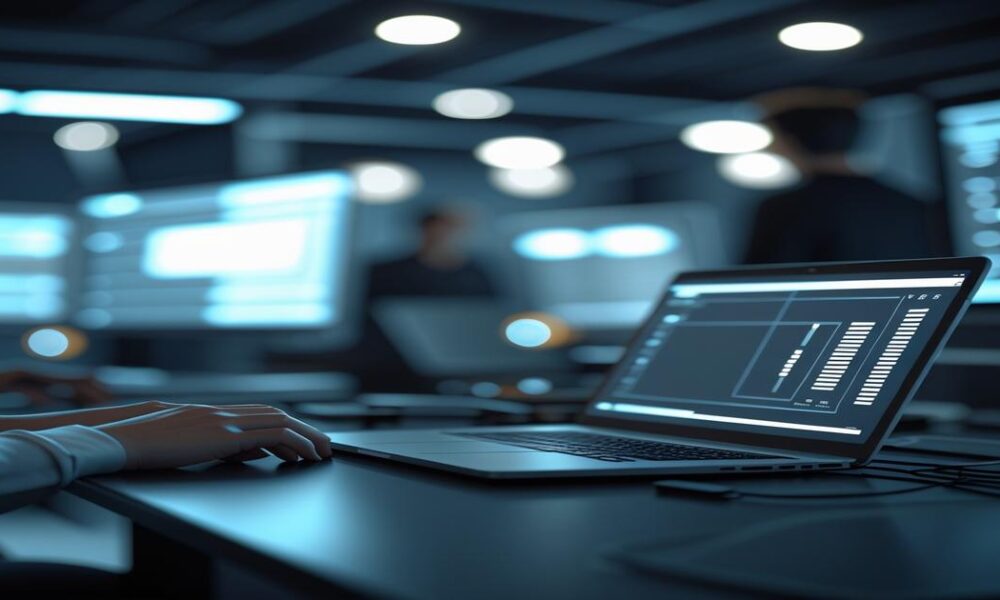 AI-generated image to illustrate the content of Future Stacked.