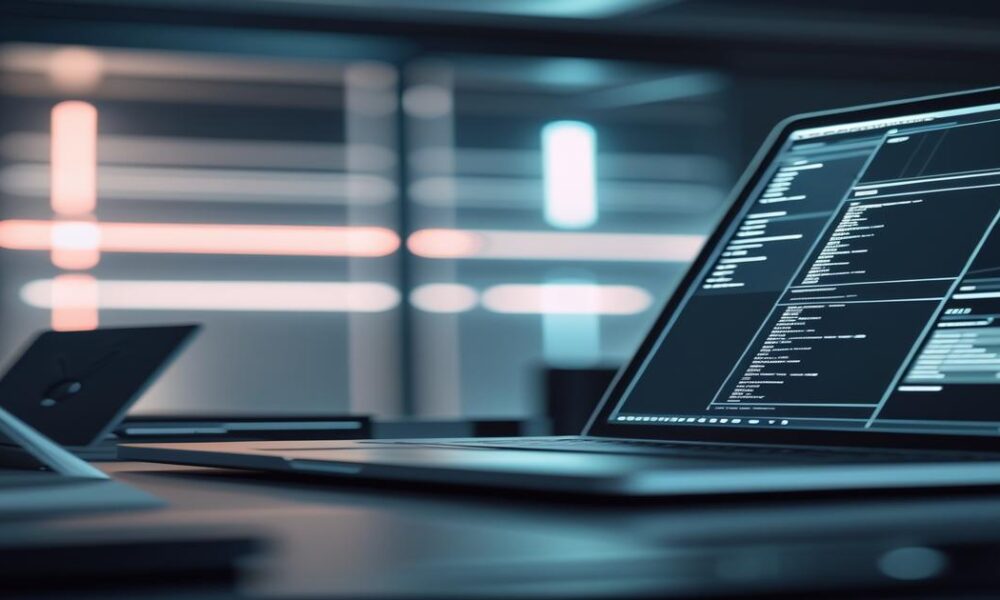 AI-generated image to illustrate the content of Future Stacked.