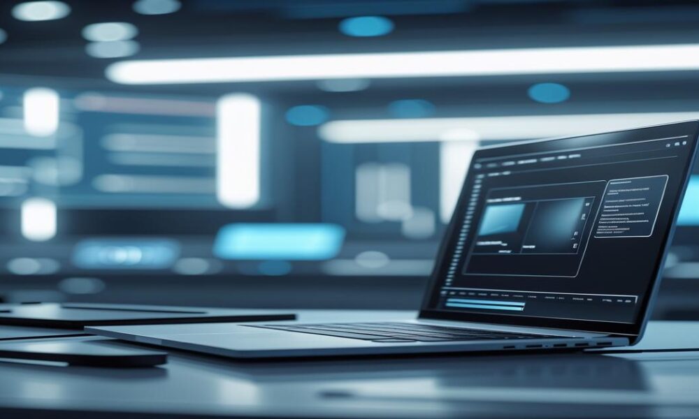 AI-generated image to illustrate the content of Future Stacked.