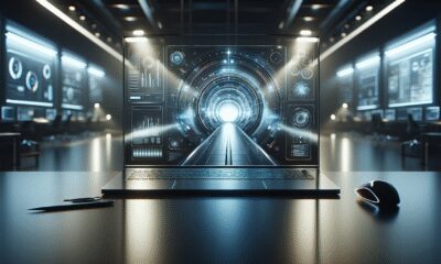 AI-generated image to illustrate the content of Future Stacked.