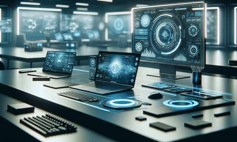 AI-generated image to illustrate the content of Future Stacked.