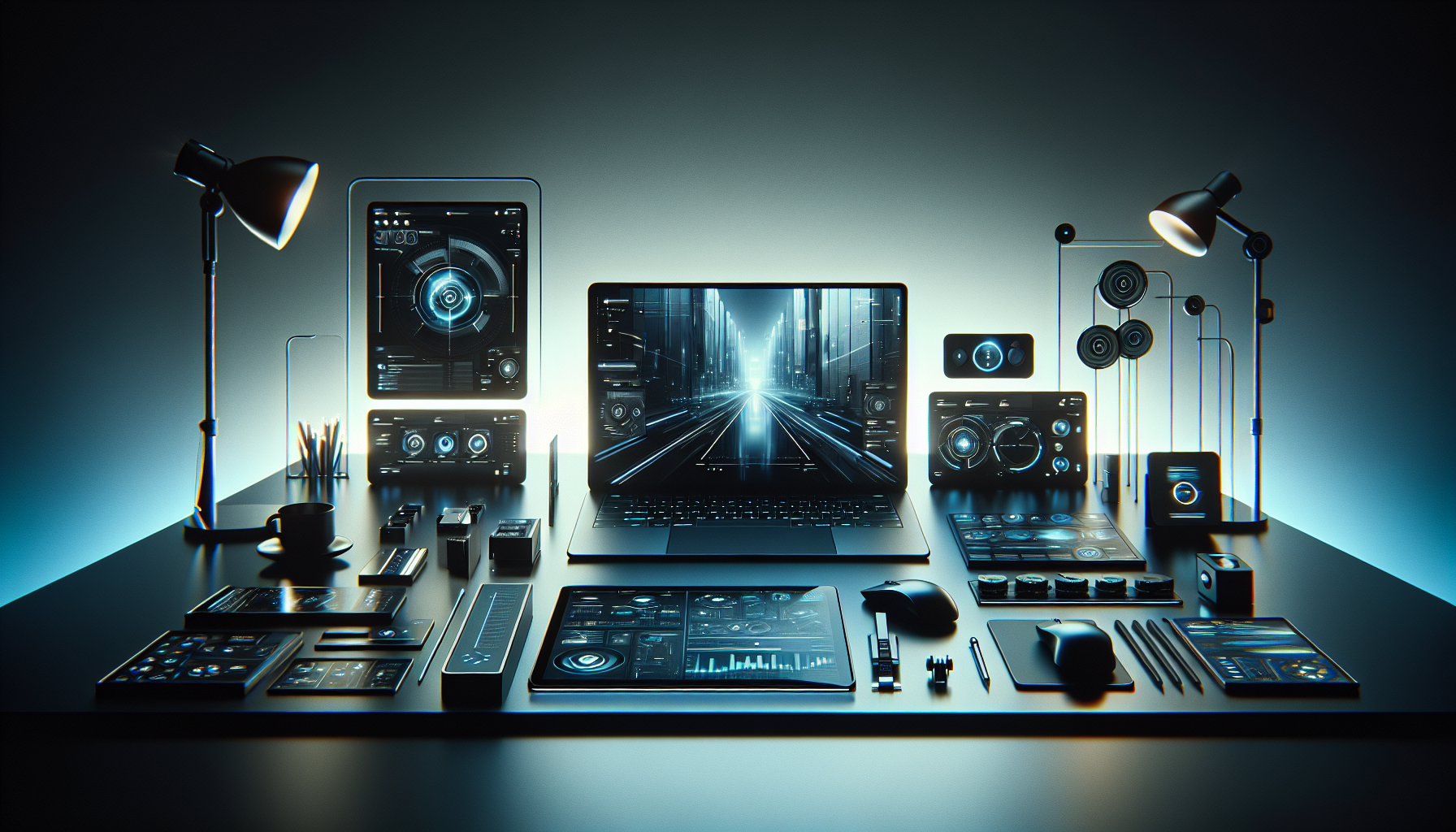 AI-generated image to illustrate the content of Future Stacked.
