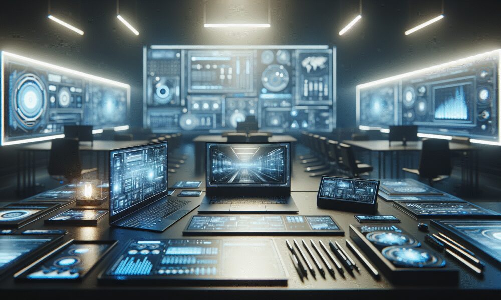 AI-generated image to illustrate the content of Future Stacked.
