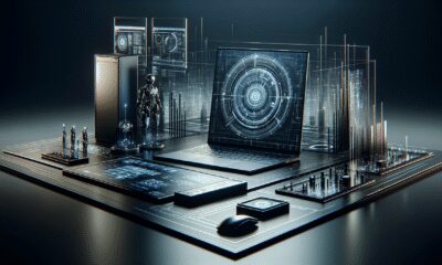 AI-generated image to illustrate the content of Future Stacked.